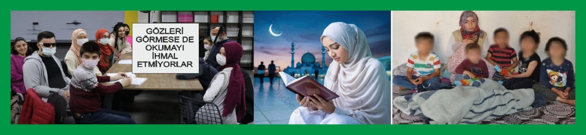 Eğitimde Engel Tanımayan Gençlerimize ve İhtiyaç sahibi ailelere Umut olun.