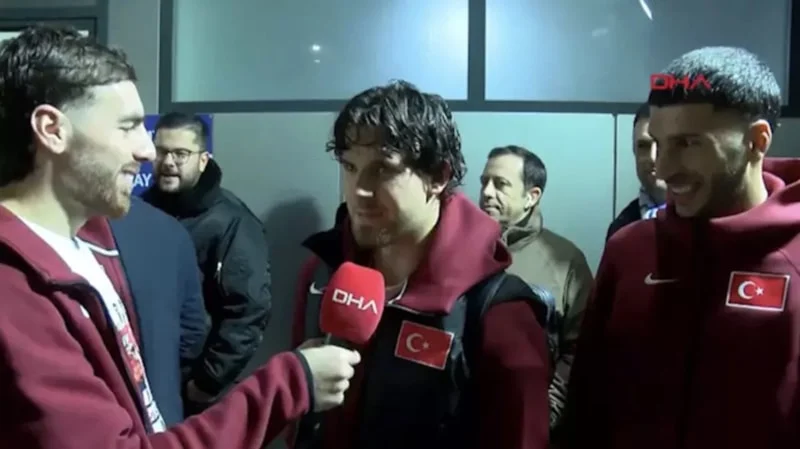 Futbolun İmparatoru Orkun Kökçü muhabir oldu, Ferdi Kadıoğlu ve Oğuz Aydın'dan yorum aldı