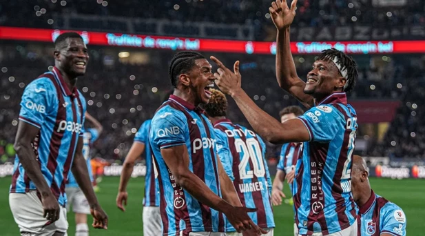 GALATASARAY HER NE KADAR GAYRET GÖSTERSE TRABON'A MAĞLUP OLMAKTAN KURTULAMADI