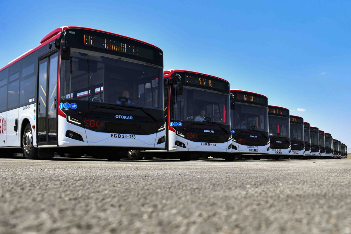 Ankara Büyükşehir Belediyesi otobüs sayısını sürekli artırıyor.