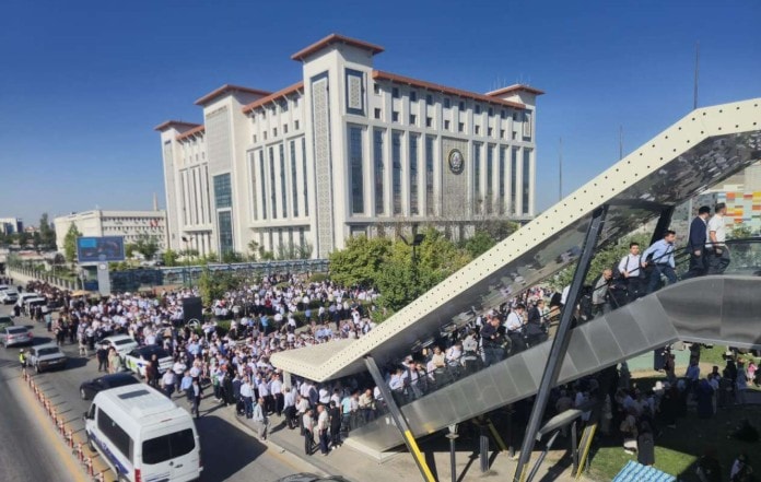 Süleymancılar'ın Ankara'da gövde gösterisi...