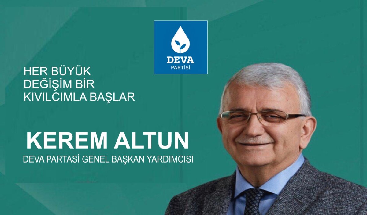 Deva Partisi Genel Başkan Yardımcısı sayın Kerem Altun göndermiş aşağıda okuyacağınız yazıyı.