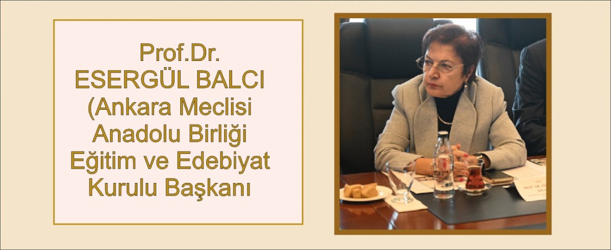 Prof. Dr. Esergül Balcı: "  Toplum olarak ekonomik sıkıntı yanında, büyük bir çürümüşlük içindeyiz. "
